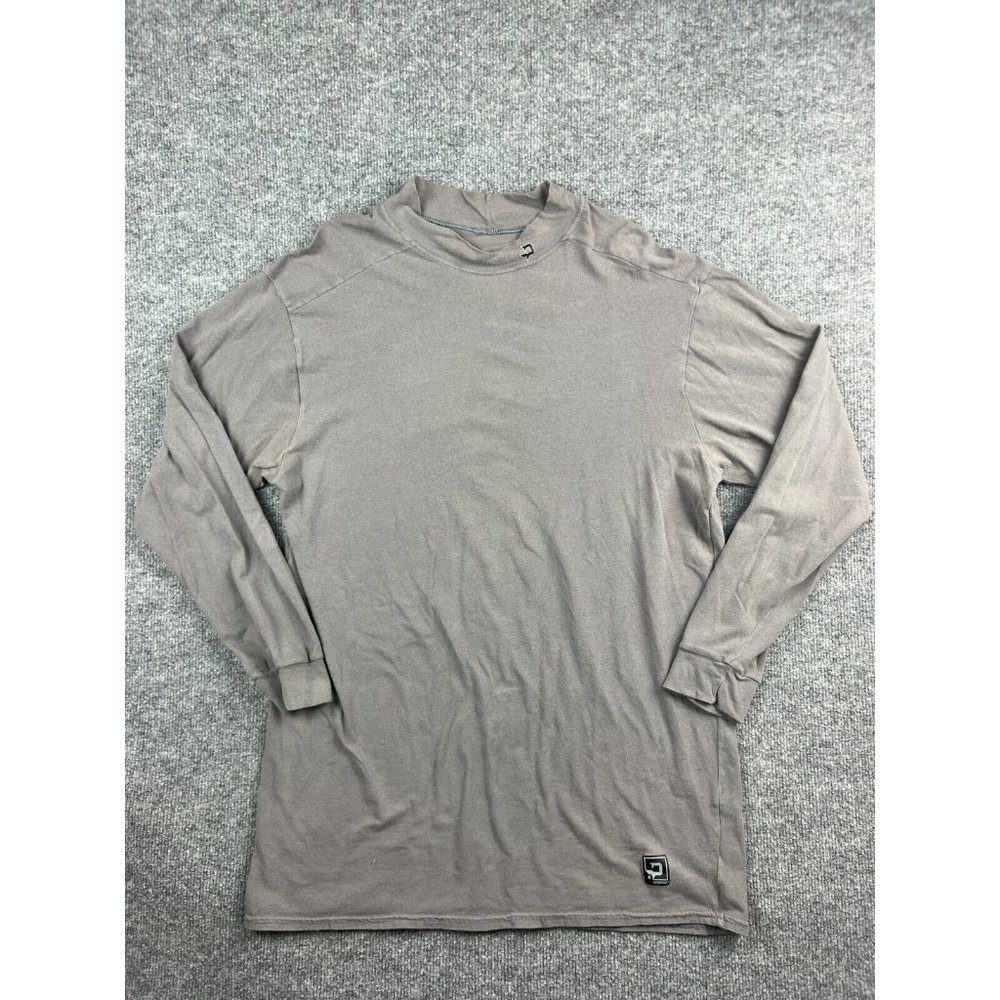 Polarmax Technical Base Layer Men's Large Gray Acclimate Dry High Neck Stretch
